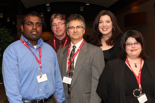 Group photo of Alumni office staff