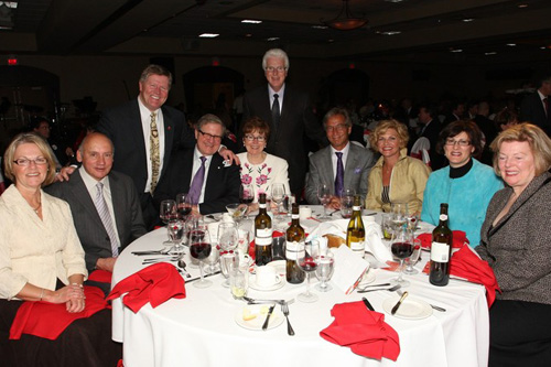 Attendees at table