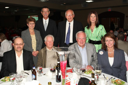 Attendees at table