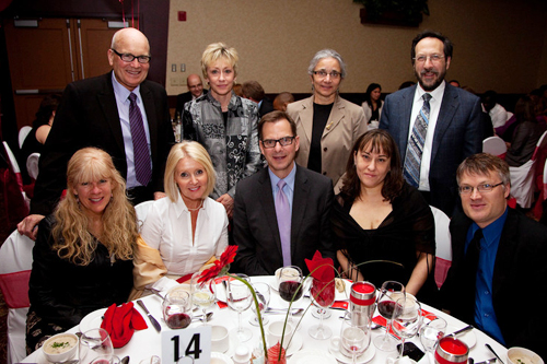 Table of attendees