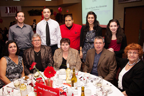 Attendees at table