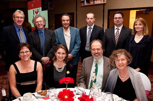 Attendees at table