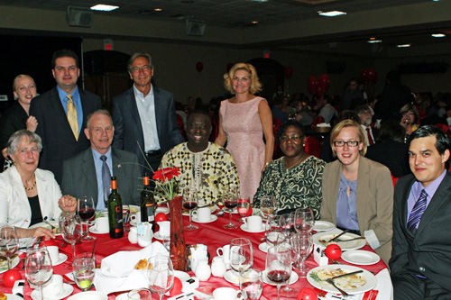 Table of attendees