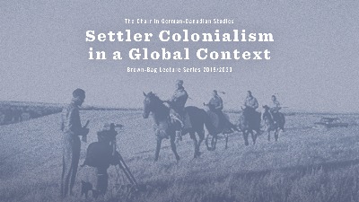 Settler Colonialism Speaker Series Poster