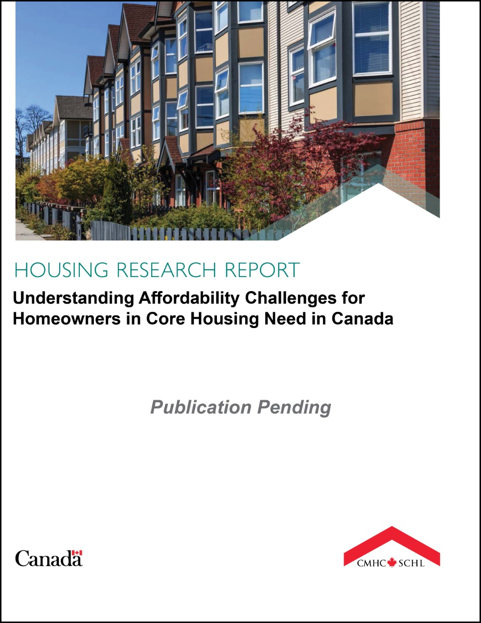 CMHC Understanding Affordability Challenges