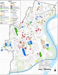 image of downtown development map