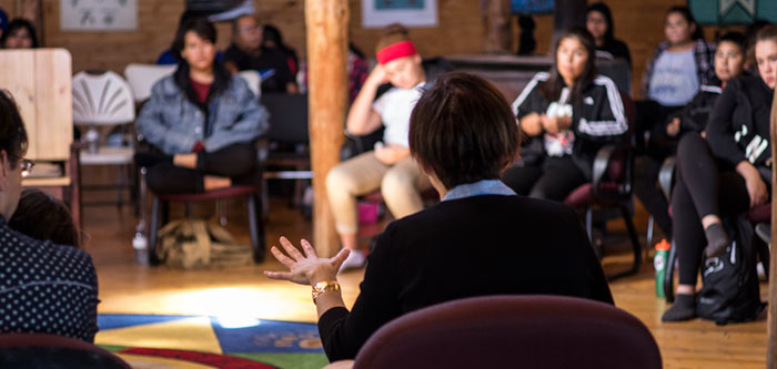 Sharing Circle with Turtle Lodge