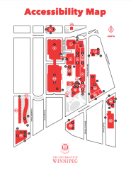 u of w map Maps Maps The University Of Winnipeg