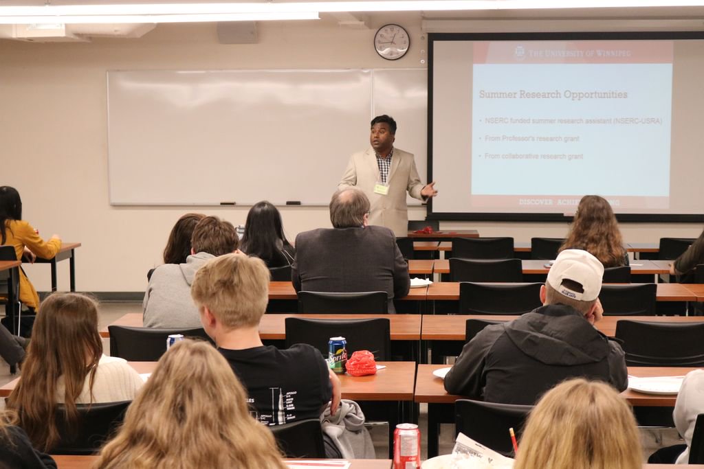 Dr. Shakhawat Hossain talks about summer research opportunities for students.