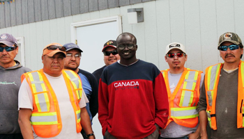 Reuben Garang at Manitoba Hydro