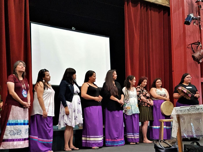 Graduates of the Manitoba Indigenous Doula Initiative training program