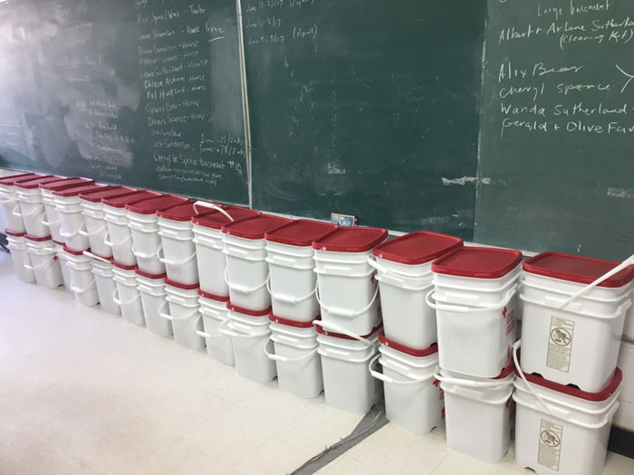 Emergency Preparedness Kits delivered to the Peguis First Nation