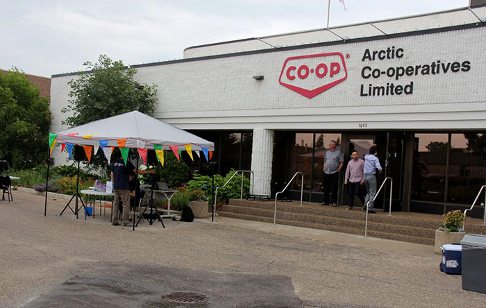 The Arctic Co-op Winnipeg Office