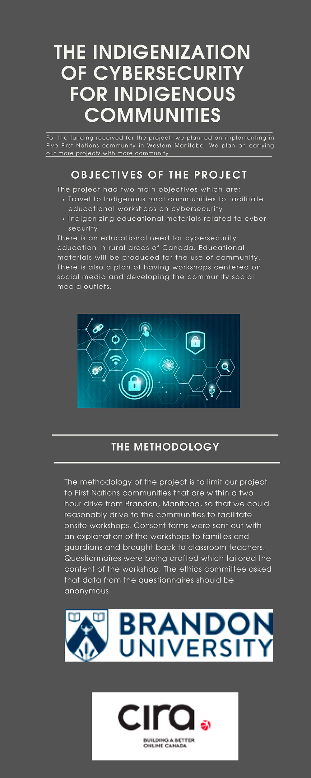 Emeka's poster Indigenous cybersecurity