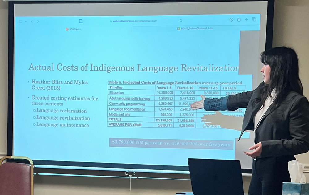 Jackie presenting at NCIAS conference