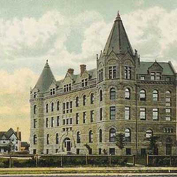 Historic photo of Wesley Hall
