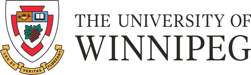 University of Winnipeg logo with crest.