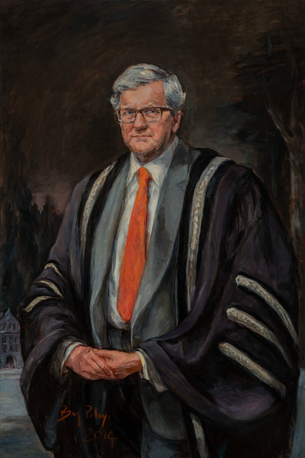 Portrait of Lloyd Axworthy by Brenda Bury