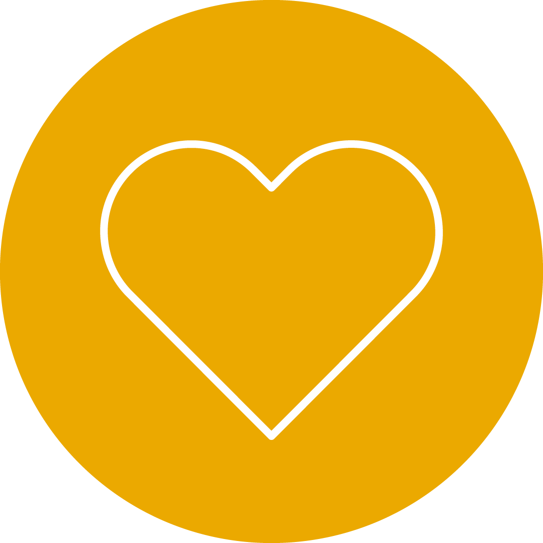 Heart-shaped logo