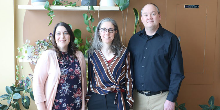 Drs. Desroches, Bugden, and Smith (L-R)