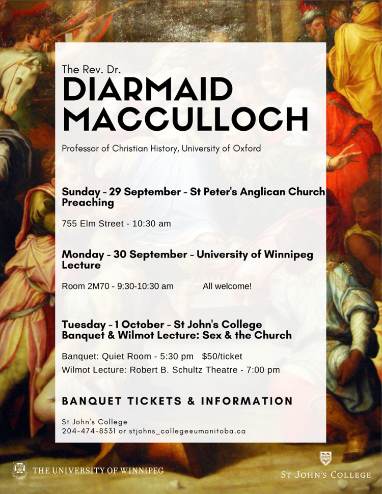 Diarmaid MacCulloch Lectures