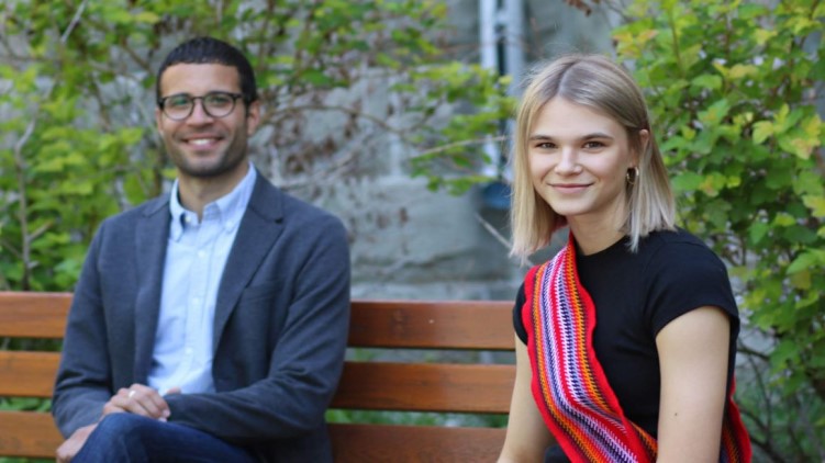 Pathway to Graduate Studies Student Gracie Grift and Researcher Dr. Yannick Molgat Seon