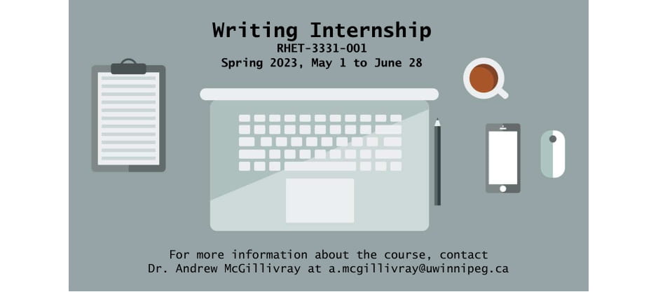 Writing Internship, Spring Term 2023