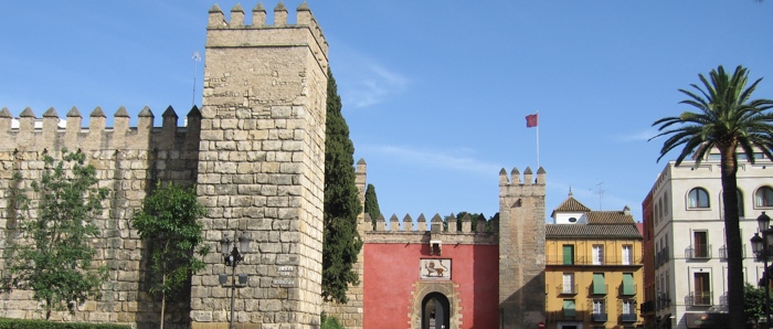 Castle in Seville, Spain