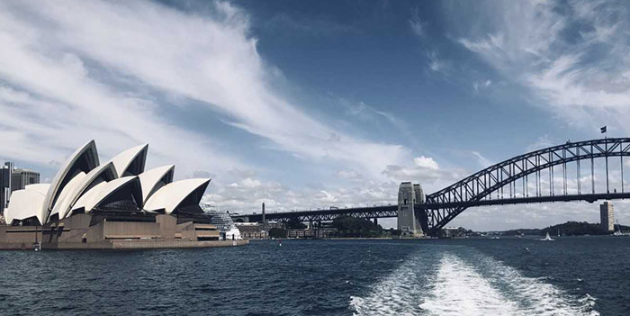 Sydney Opera House - view from the water