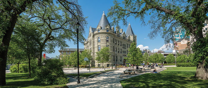 Wesley Hall outdoor photo in the summer