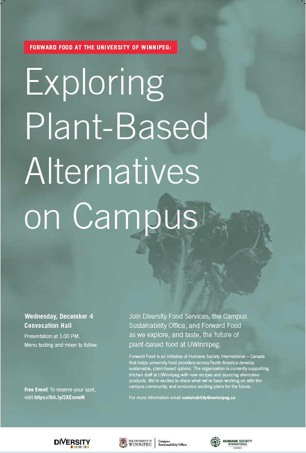 Exploring Plant-Based Alternatives on Campus Poster 