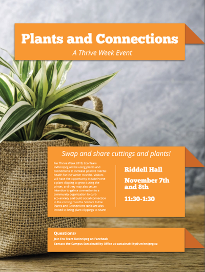 Plants and Connection Poster