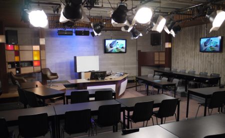 TV Studio - Classroom setup
