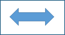 Arrows pointing right and left
