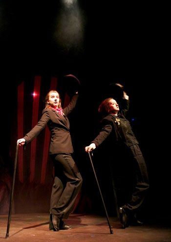 Two cabaret performers