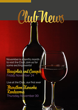 picture of November newsletter cover
