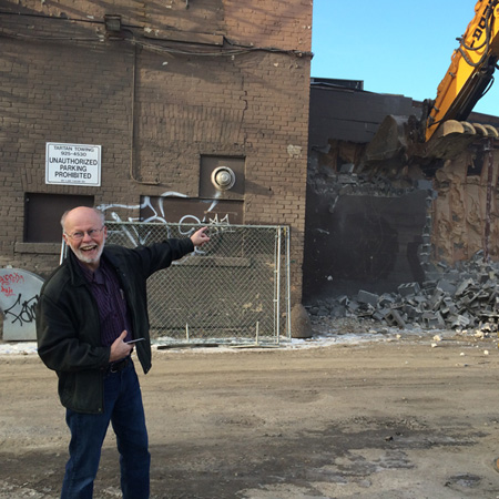 UIC Chair Jim Silver elated about the first section of the Merch coming down