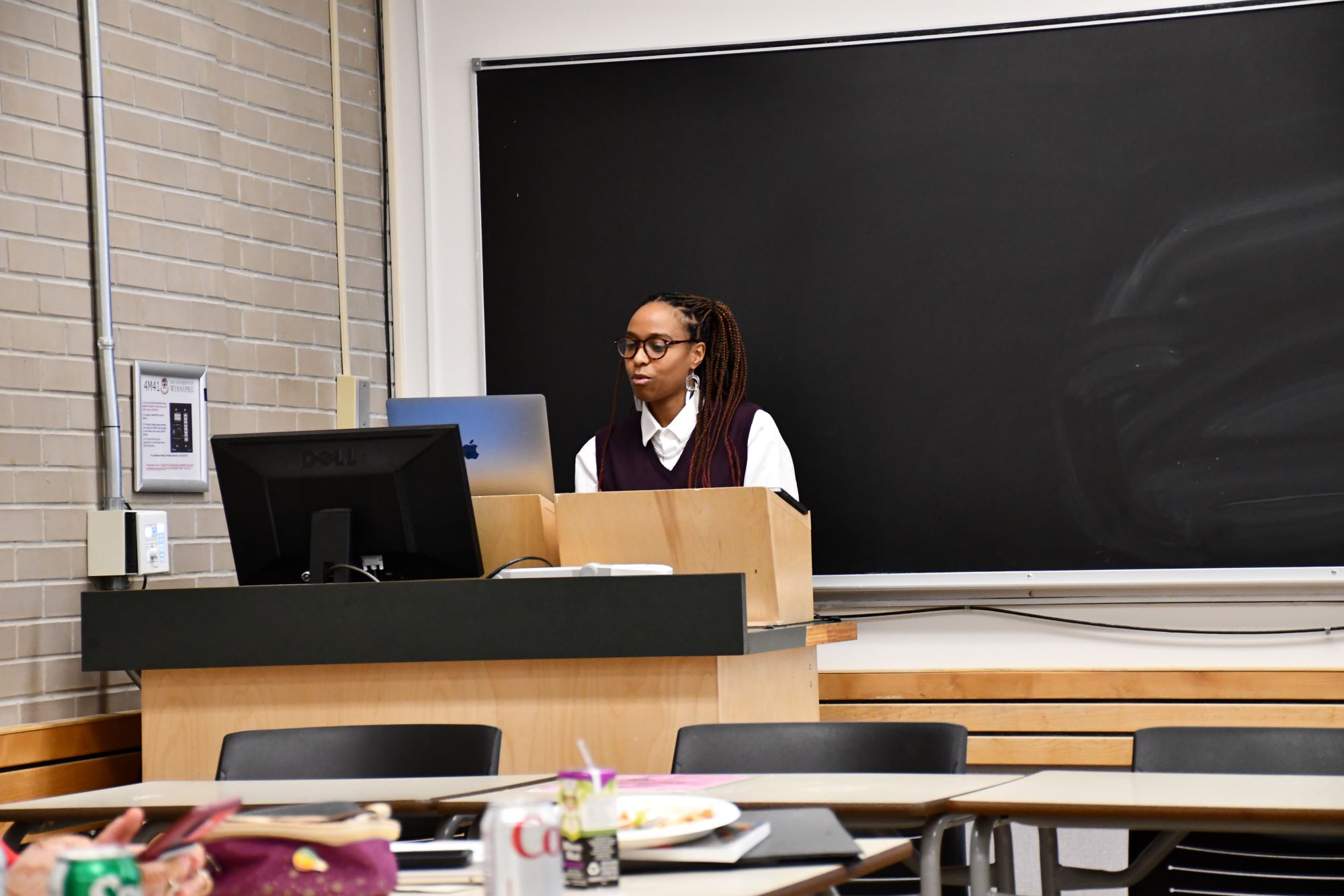 Mahlet presenting