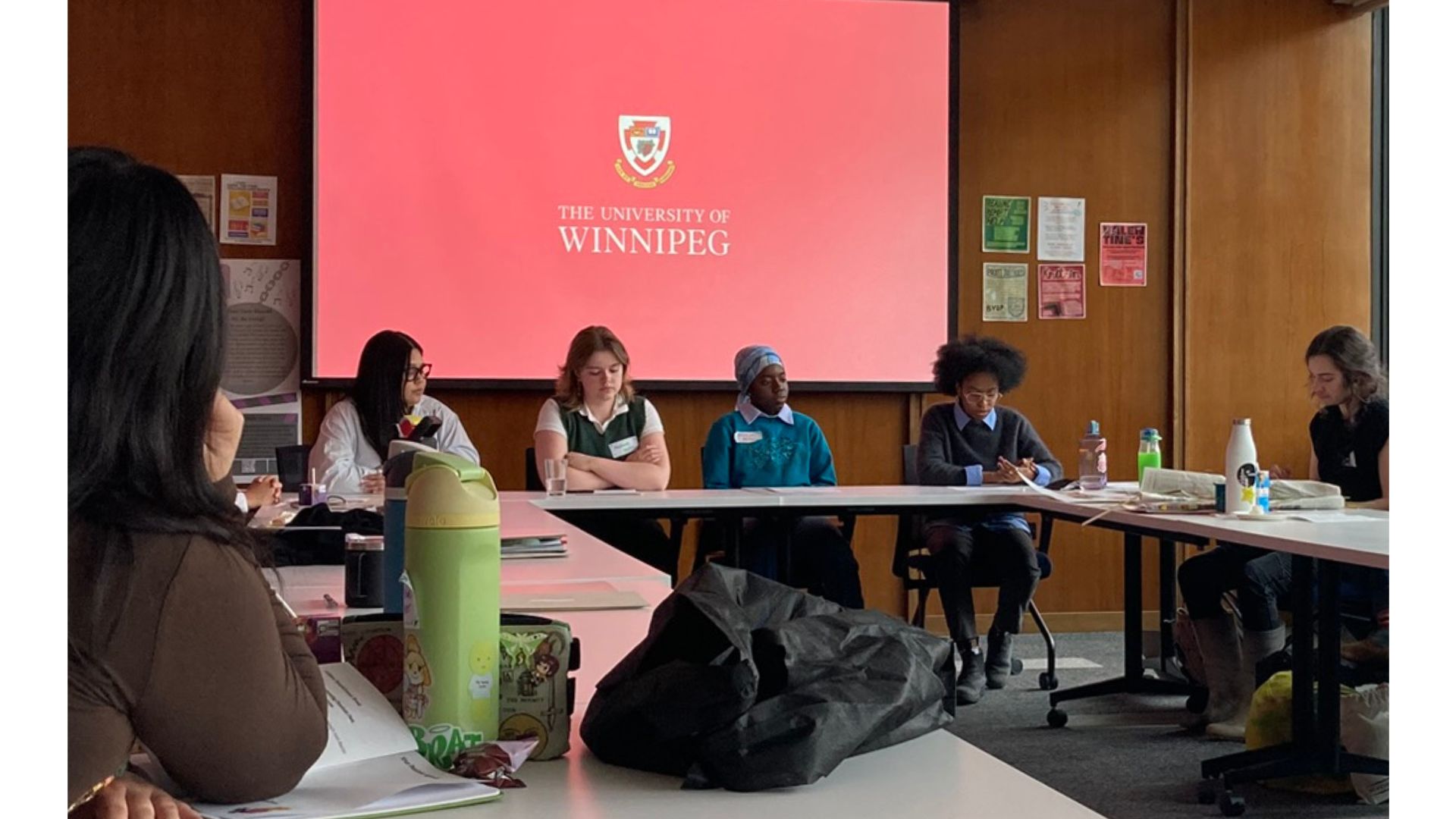 Presenter: Mahlet Cuff (far right)