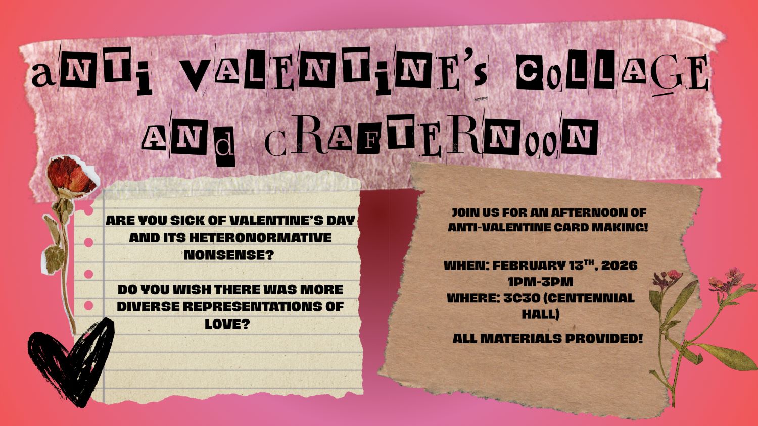 Anti-Valentines poster