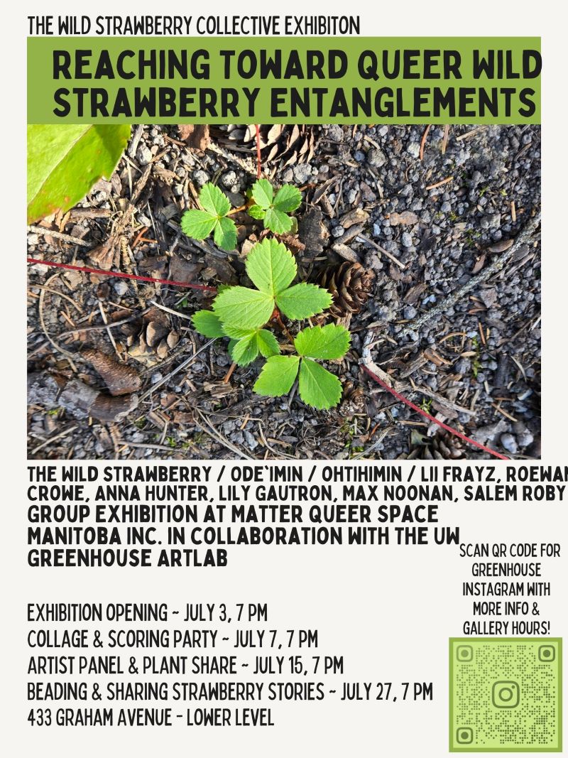 wild strawberry plant and exhibition information