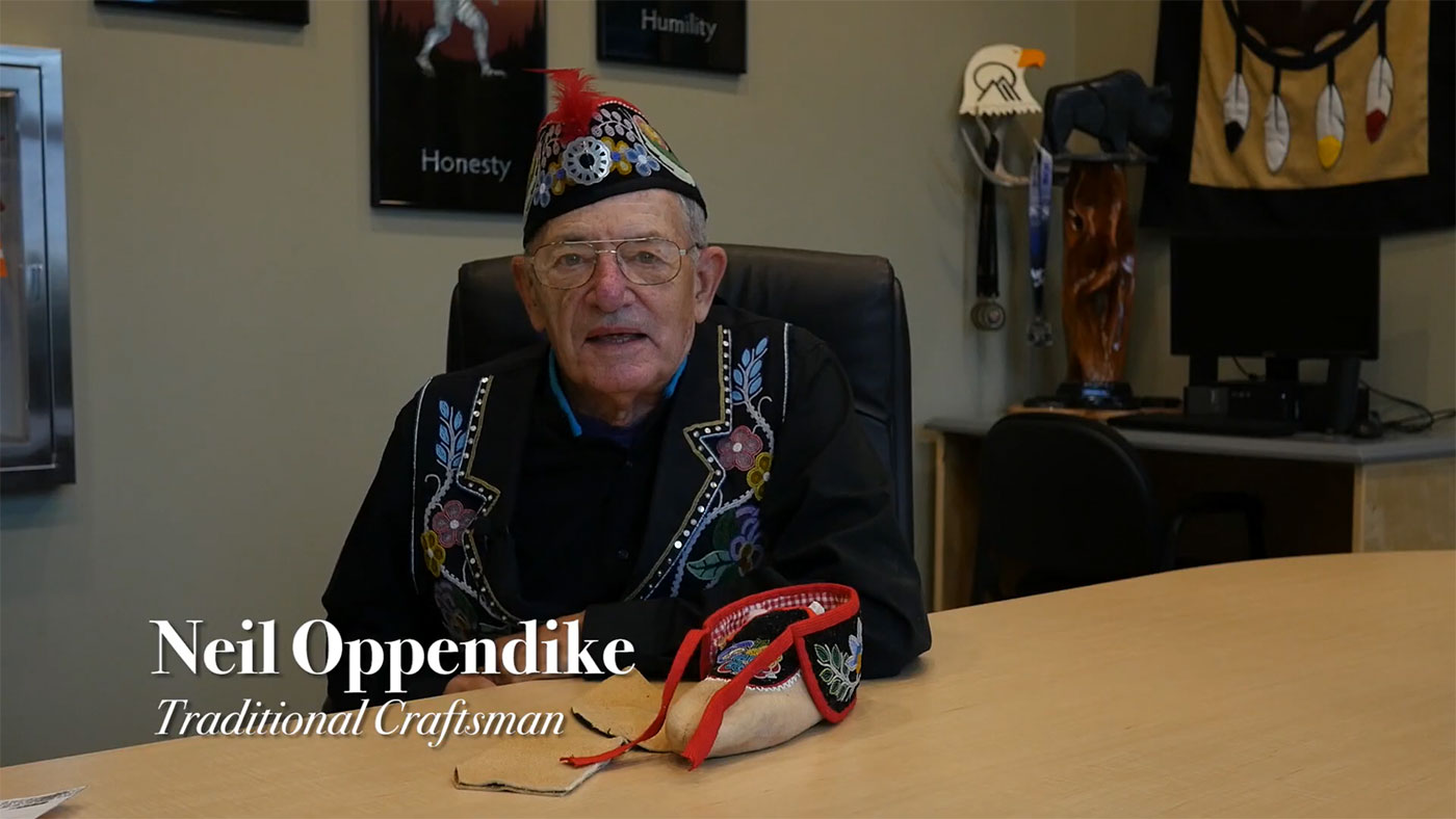 Ojibwe Video Lesson #6: Split Toe Moccasin Tutorial with Neil Oppendike