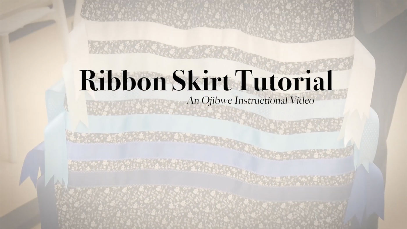 Ojibwe Video Lesson #8: Making an "A-line" Ribbon Skirt with Pockets