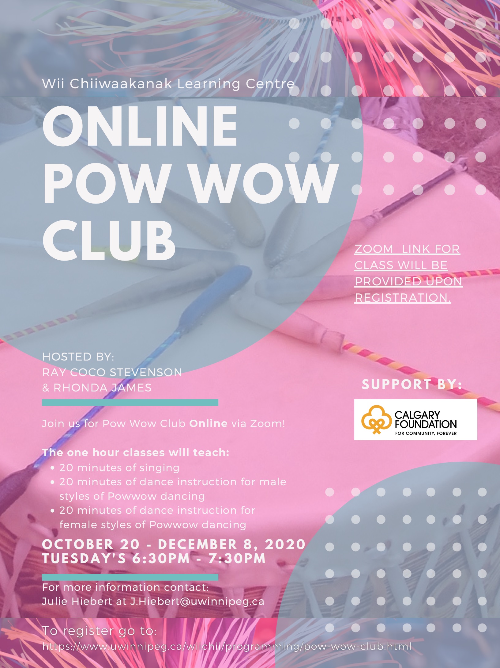 Pow Wow Club Wii Chiiwaakanak The University of Winnipeg