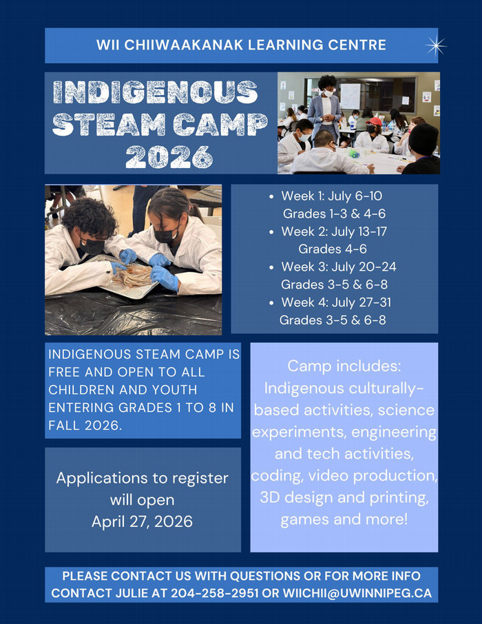 STEAM Camp Registration will open April 27